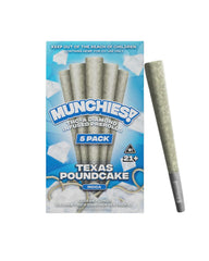 Munchies THC-A Diamond Infused Prerolls 5 Pack(5g)