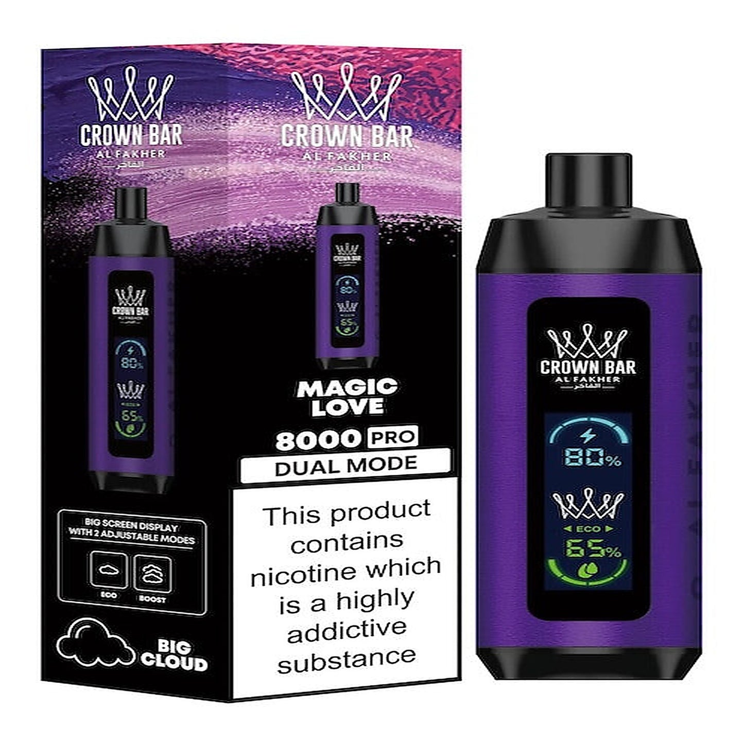 Al Fakher Crown Bar 9000 Magic Love - image 4
