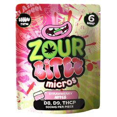 Zour Bitez Micros D8, D9, THCP 6PC/3,000MG Total