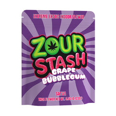 Zour Stash Grape Bubblegum(Sativa)Extreme Exotic Indoor Flower 3.5g