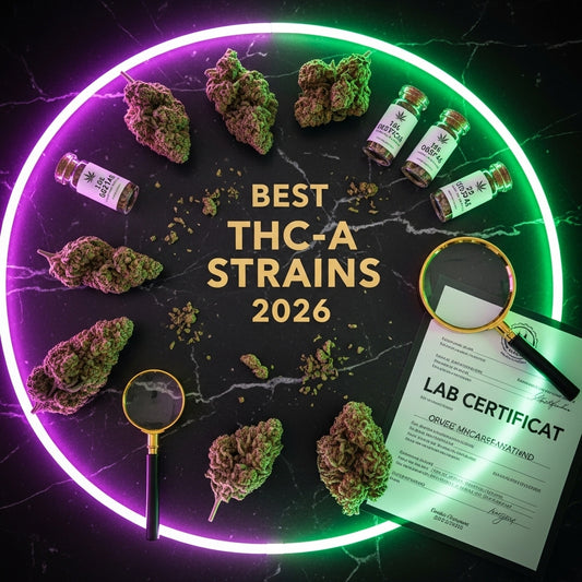 Best THC-A Strains of 2026 - Premium Hemp-Derived Flower Guide