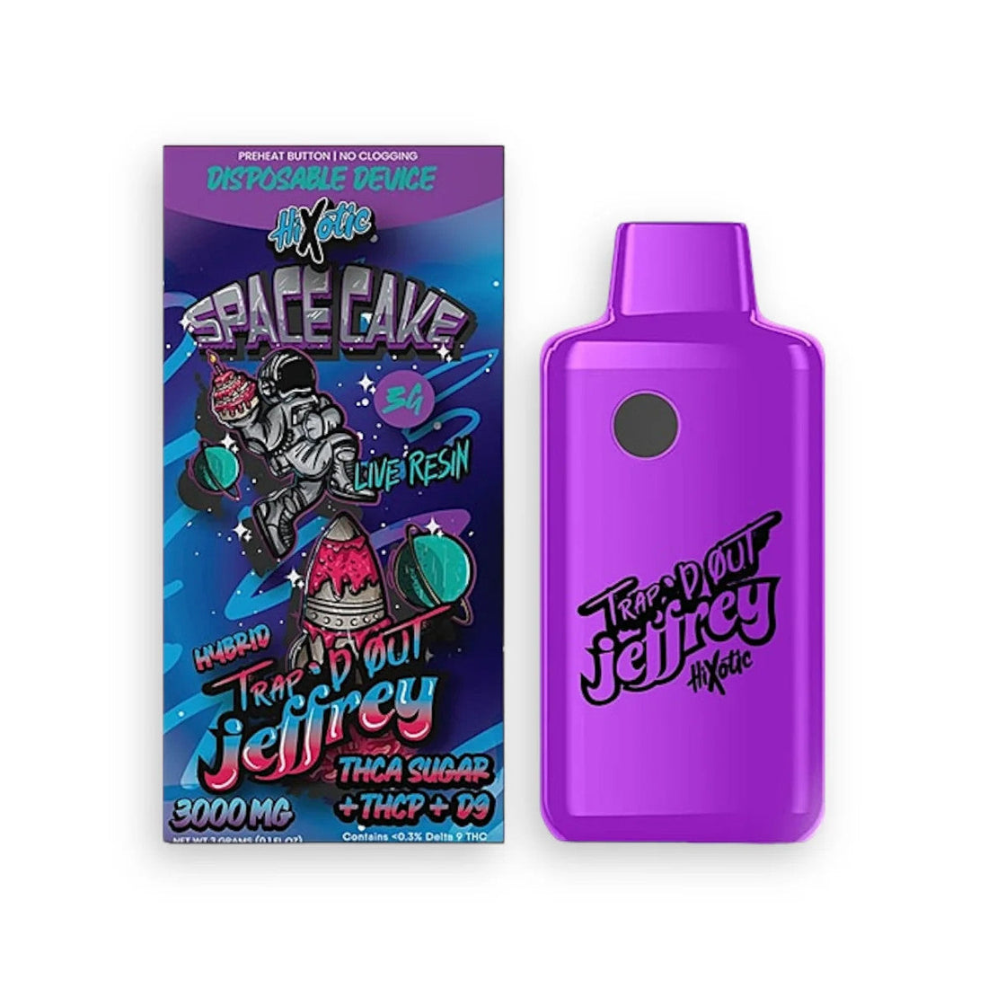HiXotic Trap’d Out Jeffrey Disposable 3g