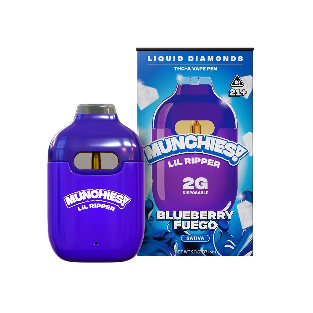 Munchies Lil Ripper Liquid Diamonds THC-A Vape Pen 2G