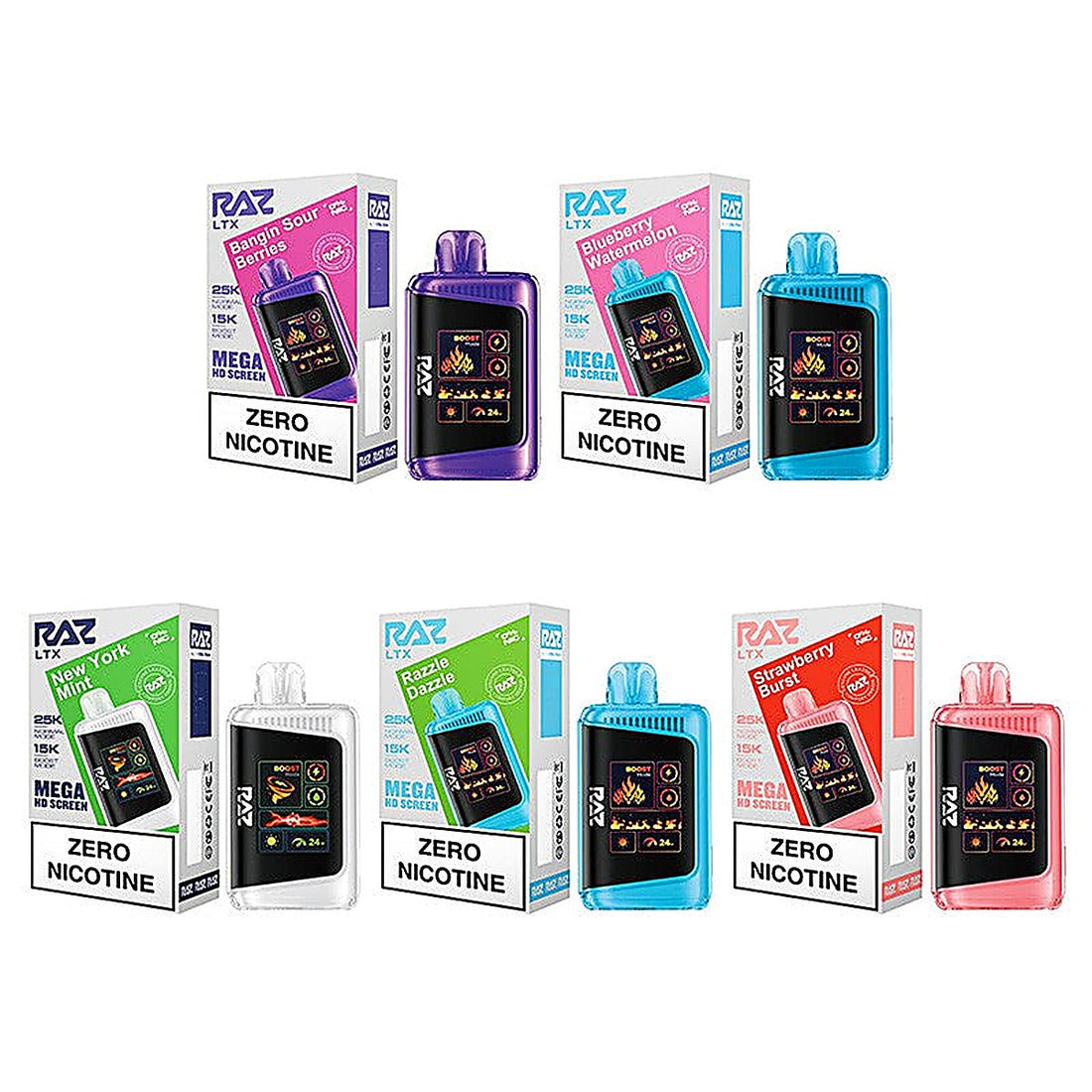 RAZ LTX 25K Vape 0% Nicotine - Main Image