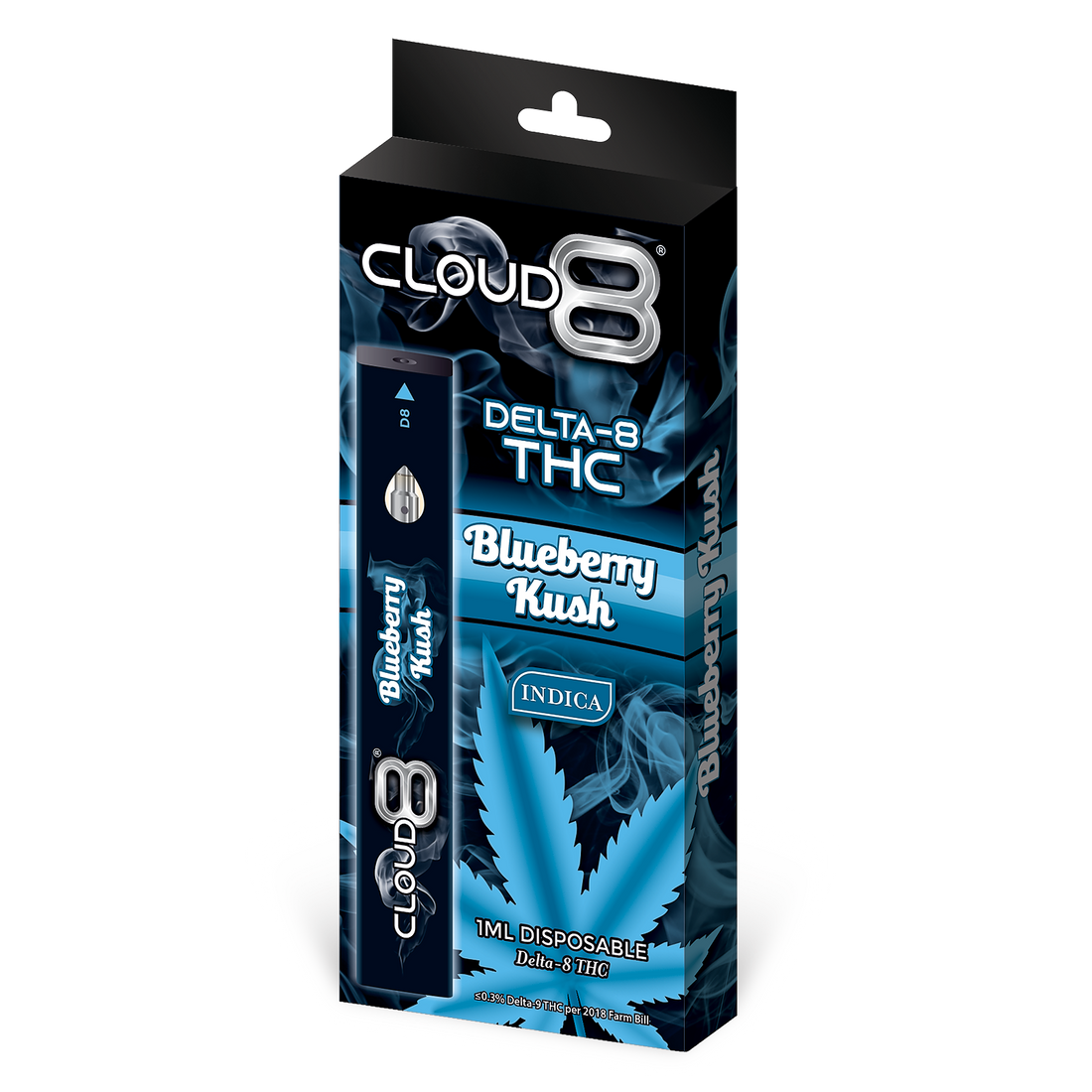 Cloud 8 Delta 8 THC 1ML Disposable