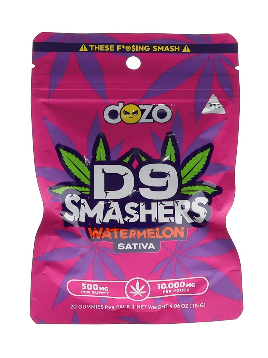 DOZO D9 Smashers Gummies 10,000MG Total (20pc)
