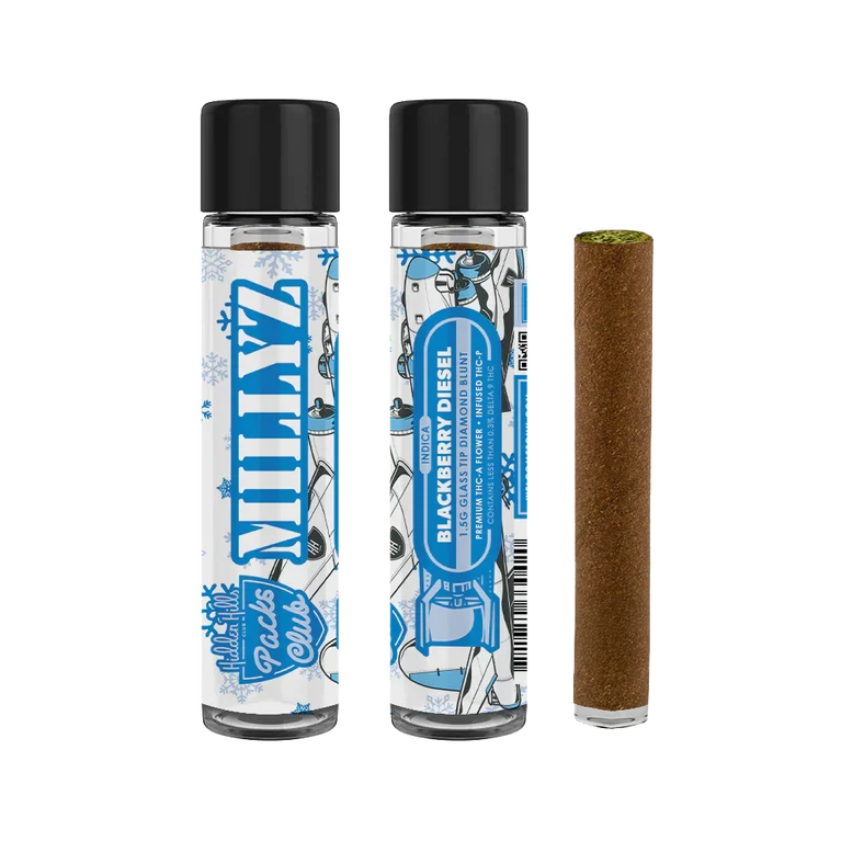 Hidden Hills 1.5G Millyz Diamond Blunt Preroll