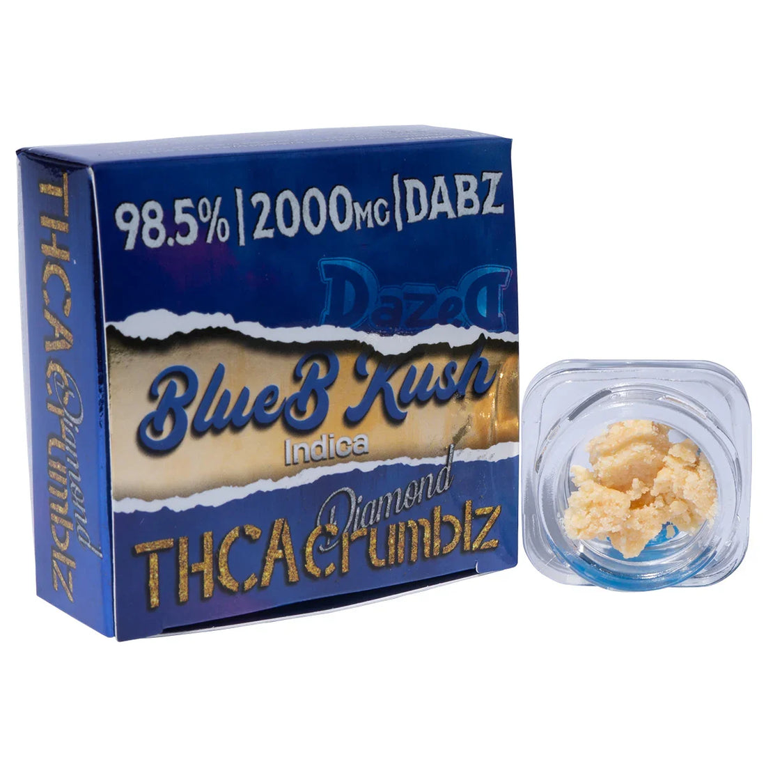 Dazed THCA Diamond Crumblz 98.5% Dabz