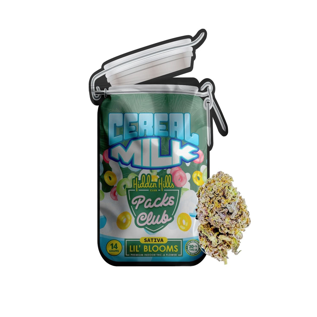 Hidden Hills Pack Clubs 14G Lil Blooms Cereal Milk(Sativa)