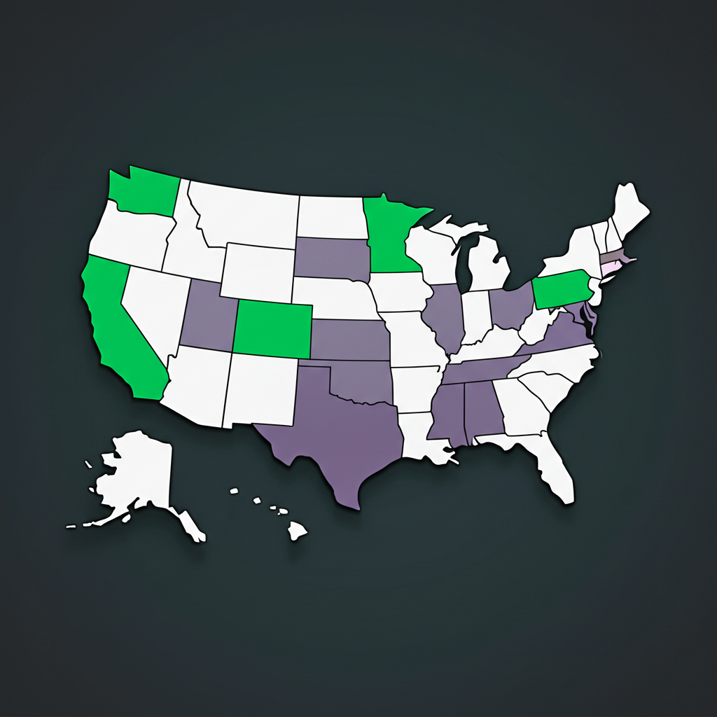 Is Kratom Legal - Complete State by State Guide 2026 - US Map