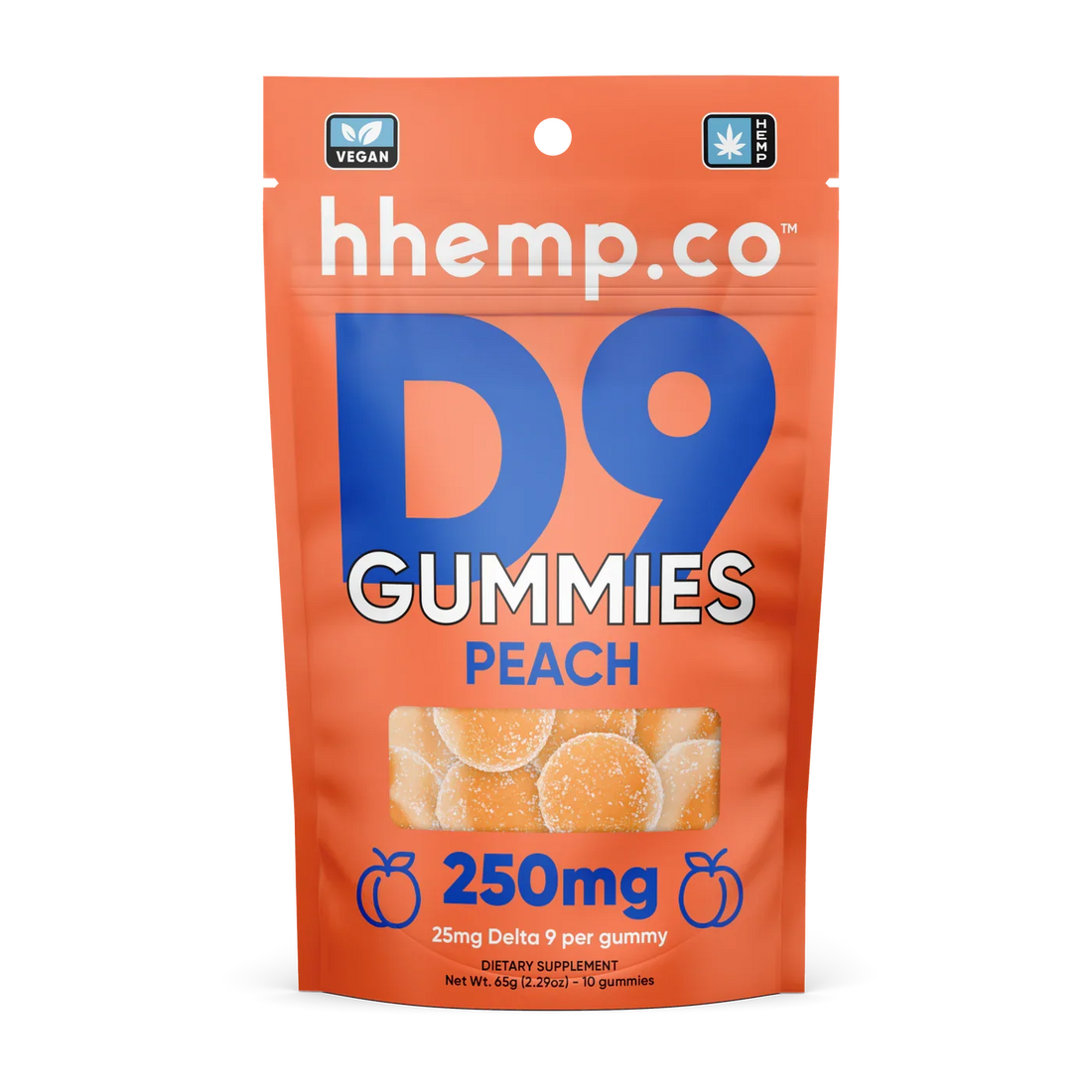 Hhemp Co D9 Gummies 250 MG