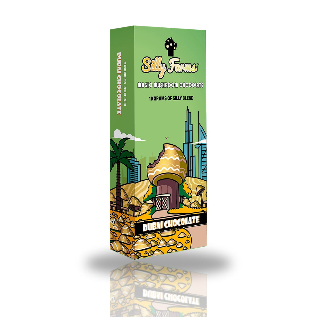 Silly Farms Magic Mushroom Chocolate 10g of Silly Blend - Main Image