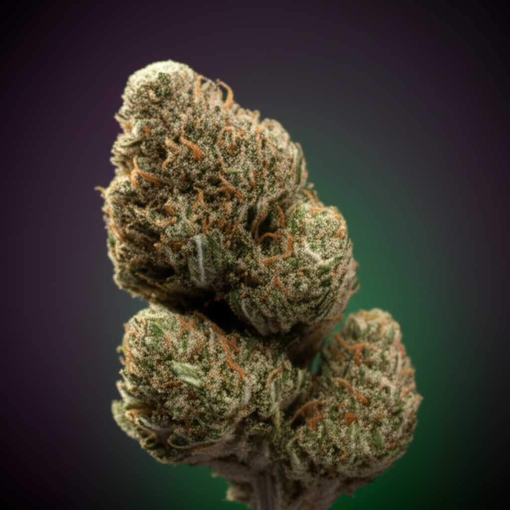 Premium THC-A flower buds with visible trichomes - best THC-A flower online at Exotics Dispensary