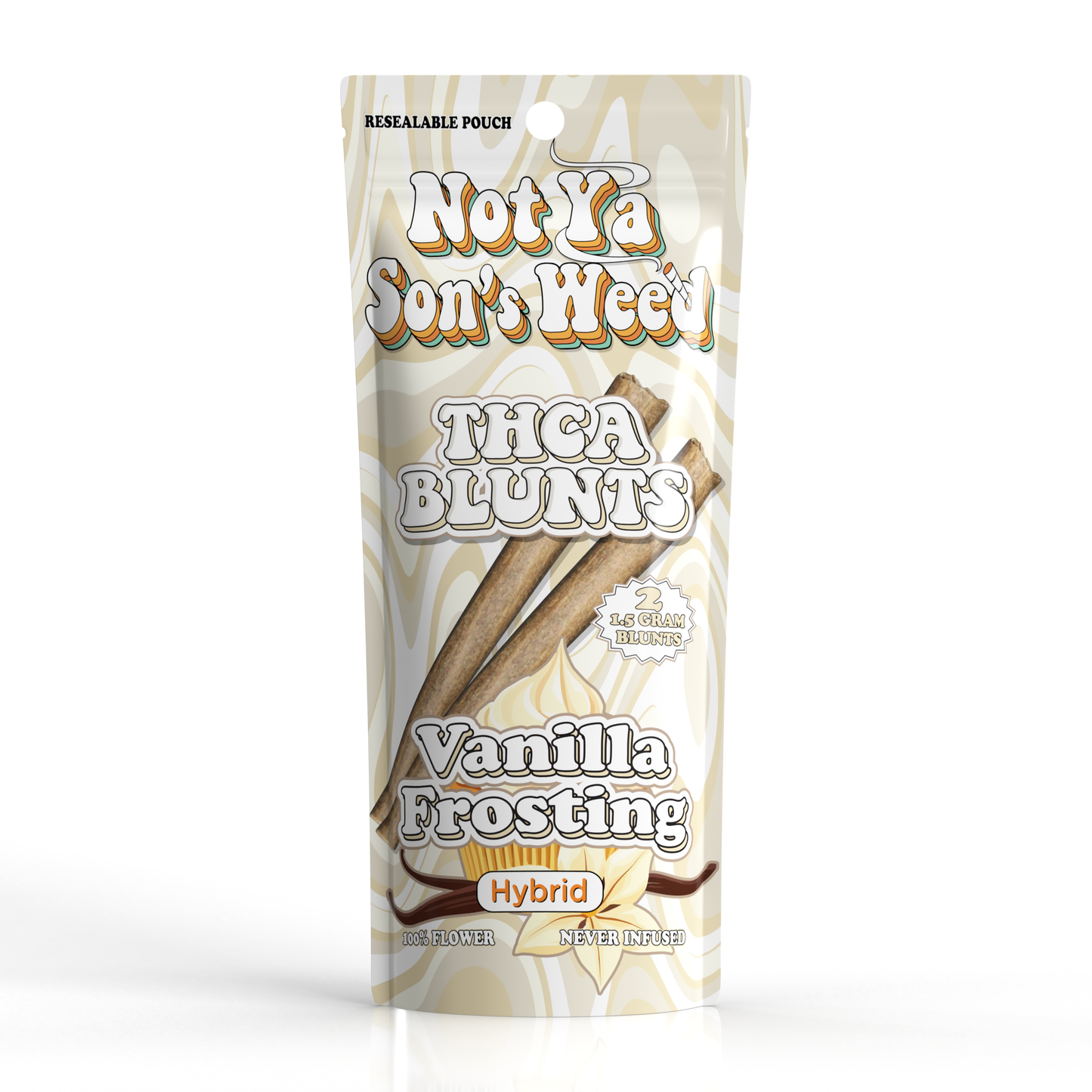 Not Ya Son's Weed THC-A Blunts 2PK (3g Total) - View 9