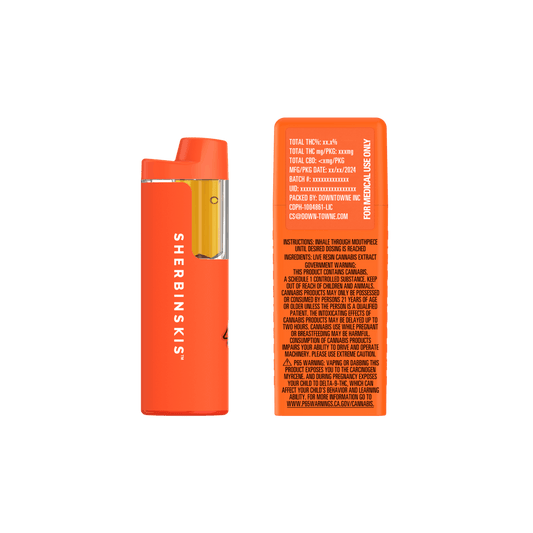 Sherbinskis 2G THCA Live Resin Variable Voltage Vape