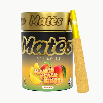 Muha Meds Mates THCA Keif Infused Joints 5ct - Close-Up View