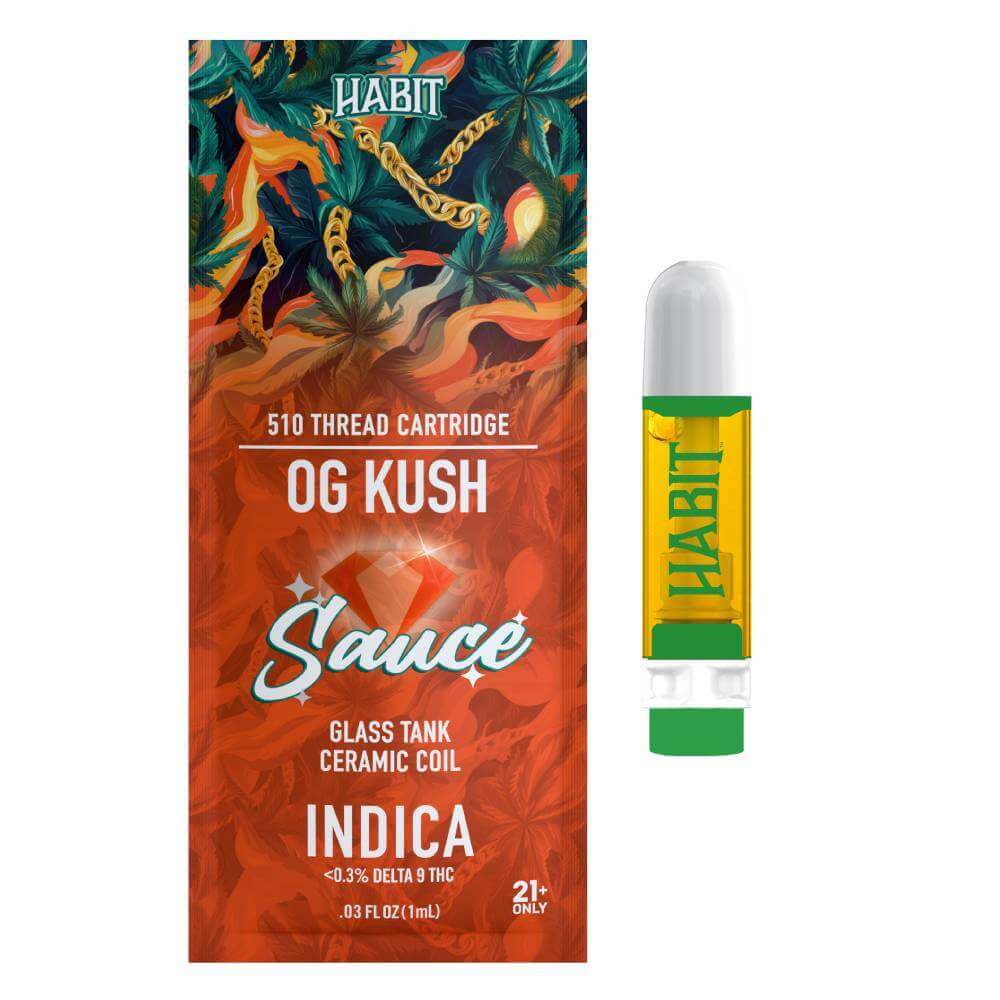 Habit Sauce 1G THCA Cartridges
