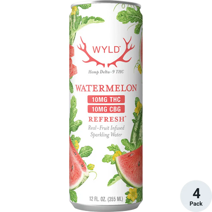 Wyld Fruit Infused Sparkling Water 10mg THC | 12oz