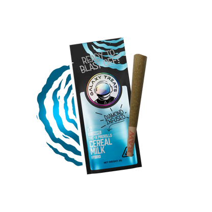 Galaxy Treats THC-A Diamond Infused Pre-Rolls 2PK (3g Total)