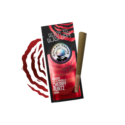 Galaxy Treats THC-A Diamond Infused Pre-Rolls 2PK (3g Total)