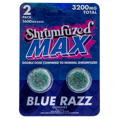 Shrumfuzed MAX 2-Pack Blue Razz