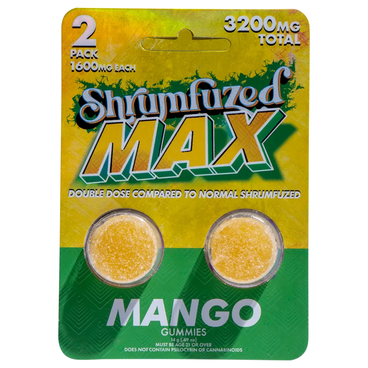 Shrumfuzed MAX 2-Pack Mango