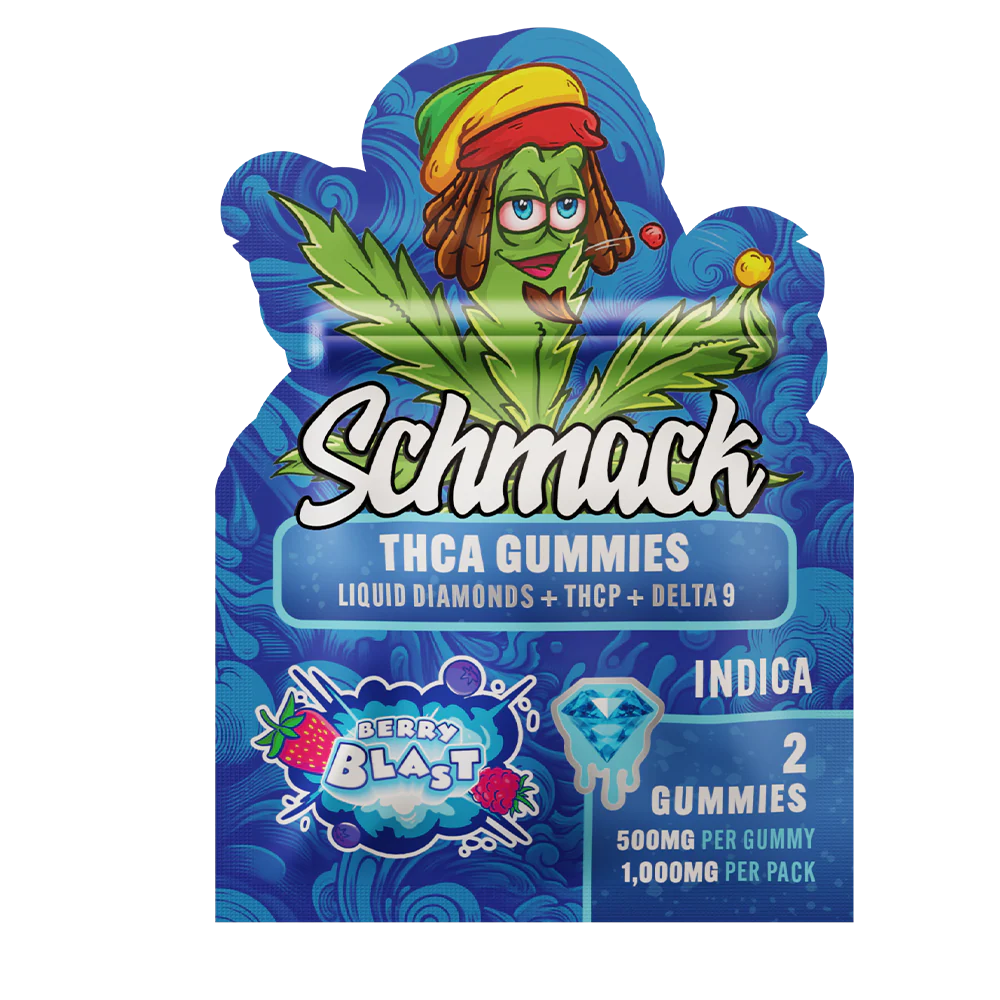 Schmack THCA Gummies Liquid Diamonds + ThcP + Delta9