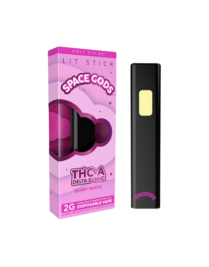 Space Gods Lit Stick 2G Disposable Vape THCA + HHC