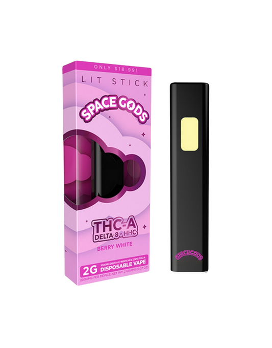 Space Gods Lit Stick 2G Disposable Vape THCA + HHC