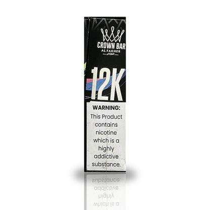 Crown Bar Al Fakher 12K Crystal V2 Disposable Vape — Blueberry Cherry
