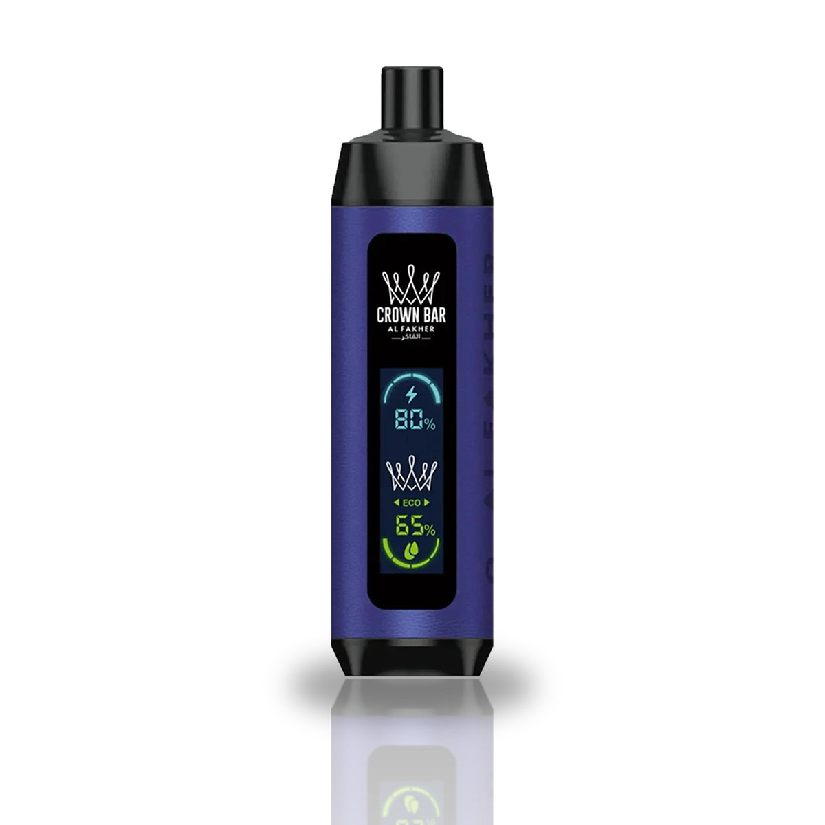 Crown Bar Al Fakher 8000 Crystal Dual Mode Disposable Vape — Blueberry Gum
