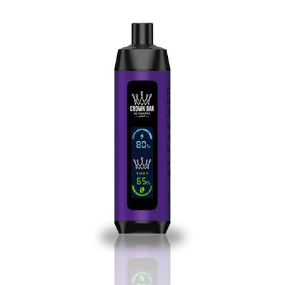 Crown Bar Al Fakher 8000 Crystal Dual Mode Disposable Vape — Blueberry Mint