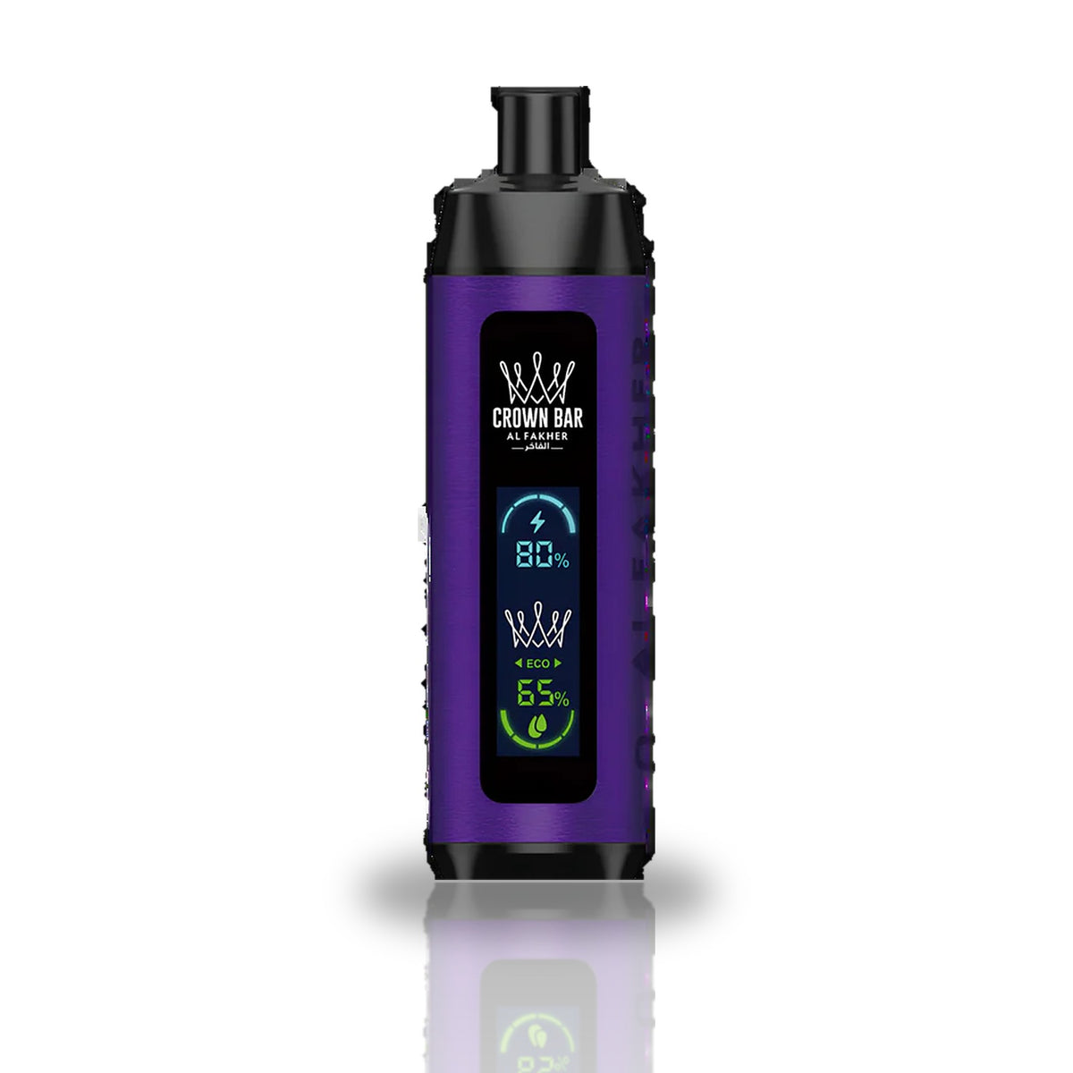 Crown Bar Al Fakher 8000 Crystal Dual Mode Disposable Vape — Grape Berry