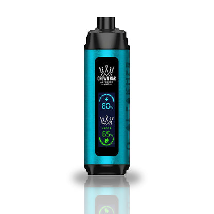 Crown Bar Al Fakher 8000 Crystal Dual Mode Disposable Vape — Ice Blue