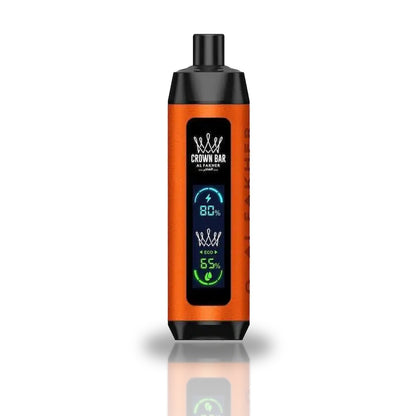 Crown Bar Al Fakher 8000 Crystal Dual Mode Disposable Vape — Mango Pineapple