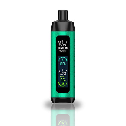Crown Bar Al Fakher 8000 Crystal Dual Mode Disposable Vape — Mint