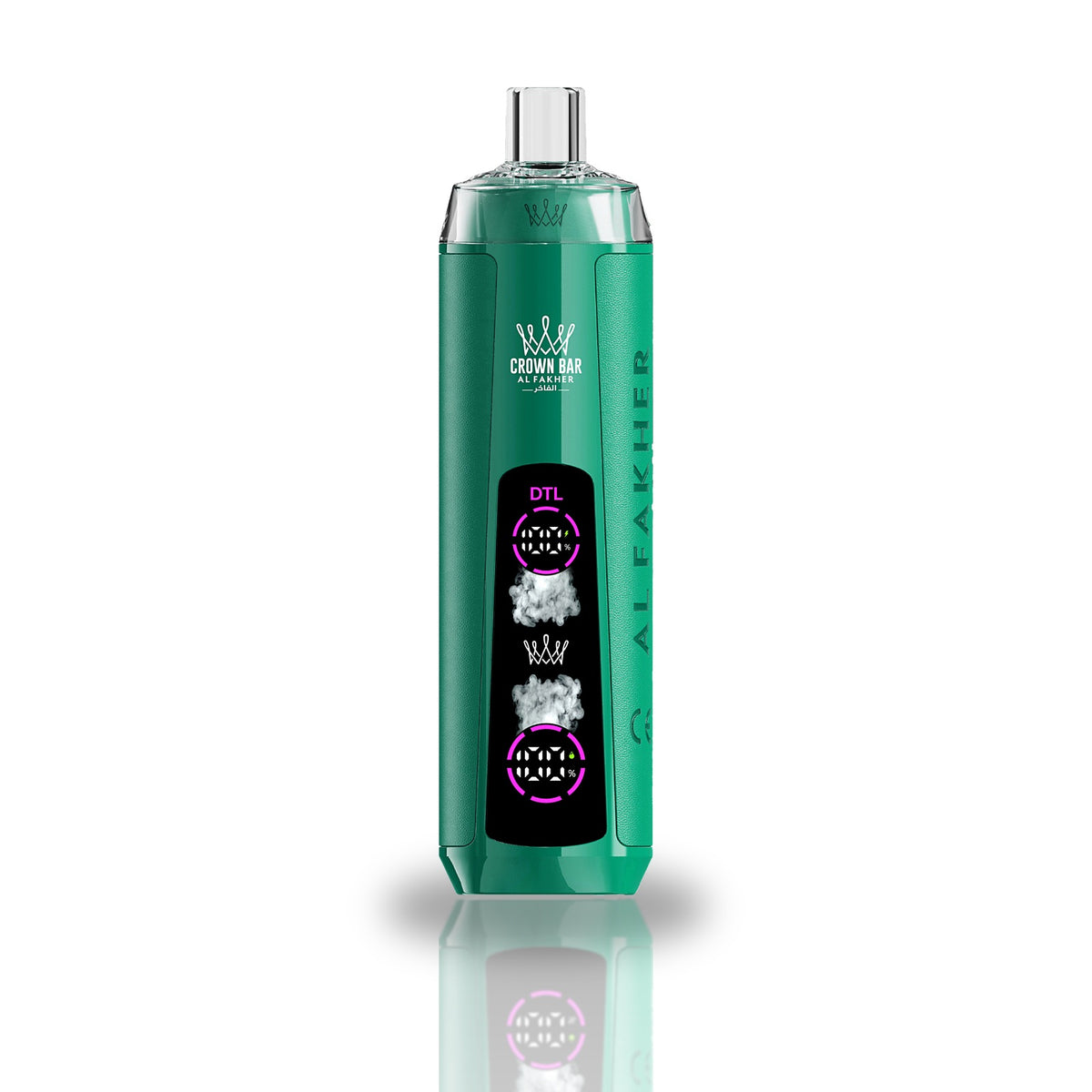 Crown Bar Al Fakher 8000 Crystal Dual Mode Disposable Vape — Spearmint
