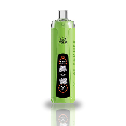 Crown Bar Al Fakher 8000 Crystal Dual Mode Disposable Vape — Watermelon Lime