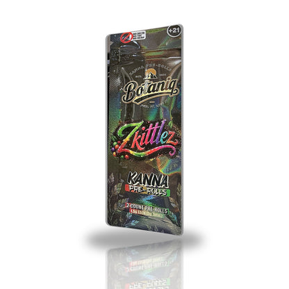 Botaniq Zkittlez kanna pre-rolls 2ct pouch