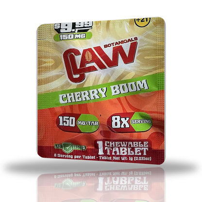 Claw Botanicals 150MG cat's claw chewable tablet 1ct sachet — Cherry Boom
