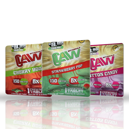 Claw Botanicals 150MG cat's claw chewable tablet 1ct sachet — all flavors