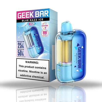 Blue Razz Ice — device — Geek Bar CLR 50K Disposable Vape