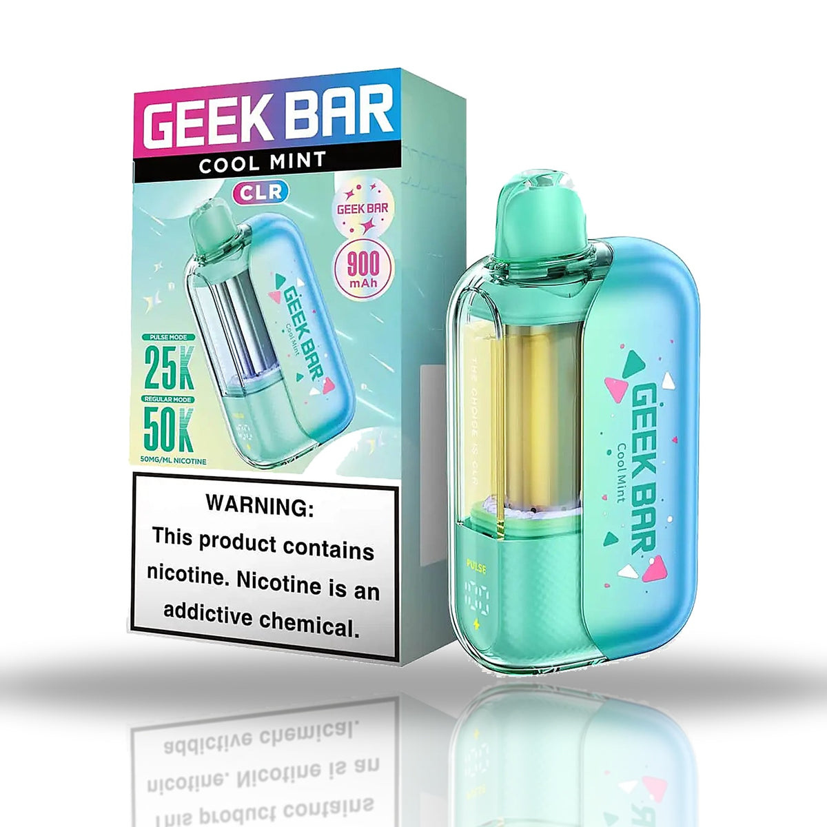 Cool Mint — device — Geek Bar CLR 50K Disposable Vape
