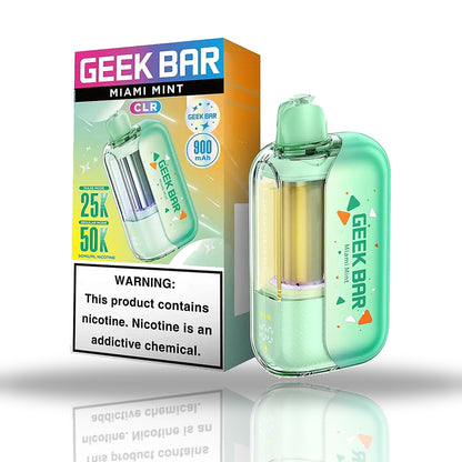 Miami Mint — device — Geek Bar CLR 50K Disposable Vape