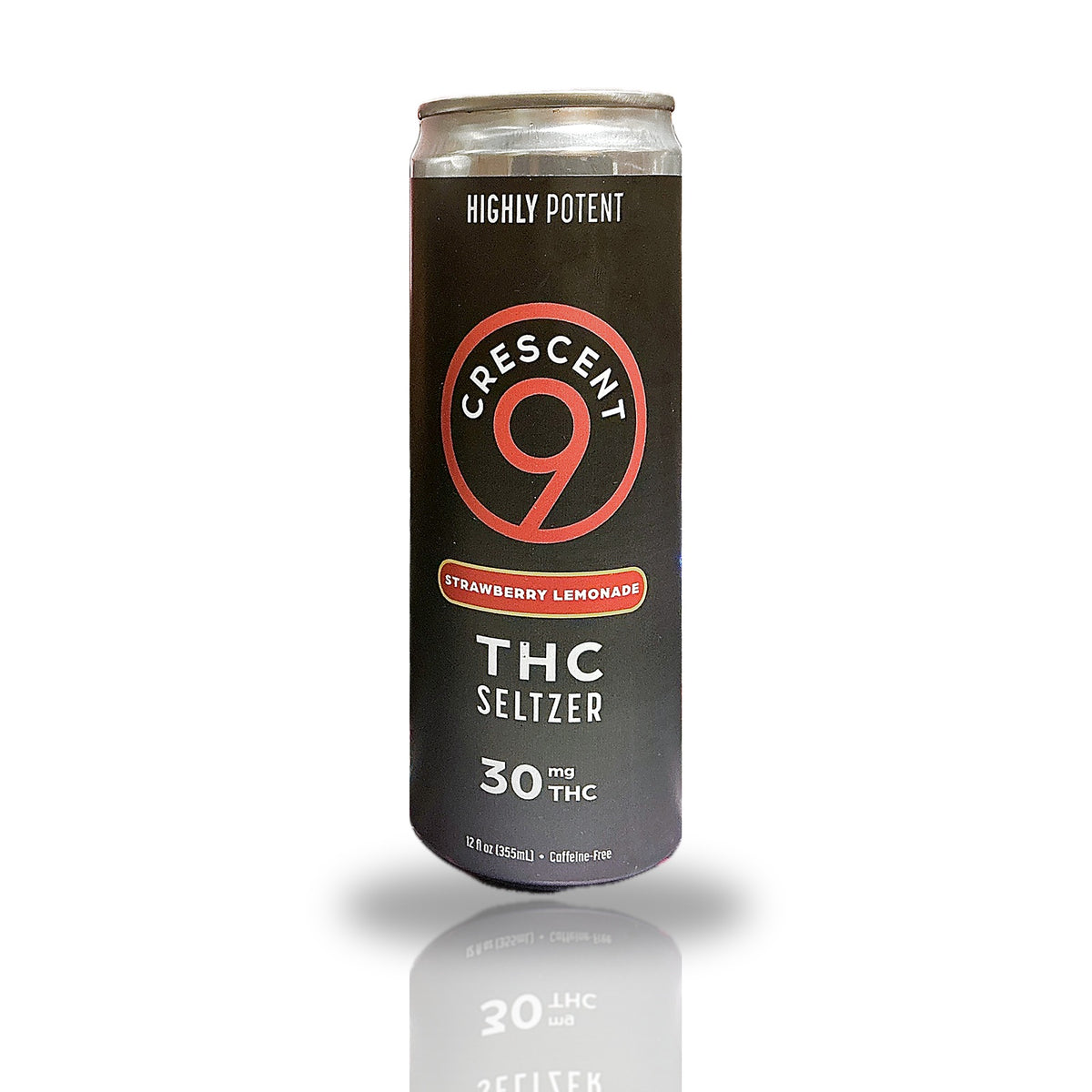 Strawberry Lemonade — can — Crescent 9 THC Seltzer 30MG THC