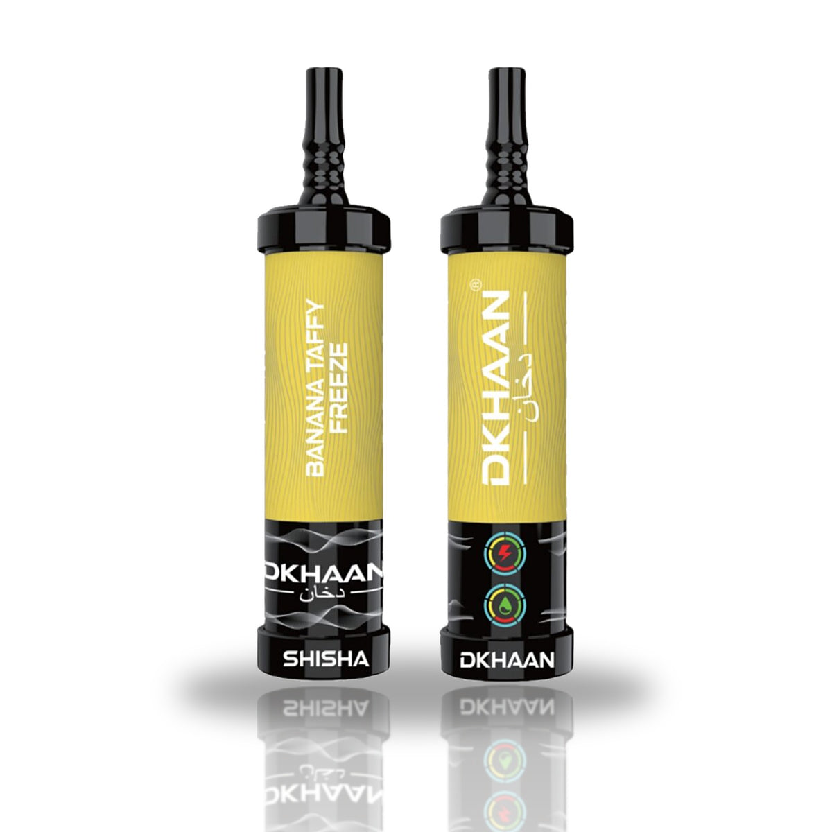 DKHAAN Shisha 60K Puffs Disposable Hookah Vape — Banana Taffy Freeze