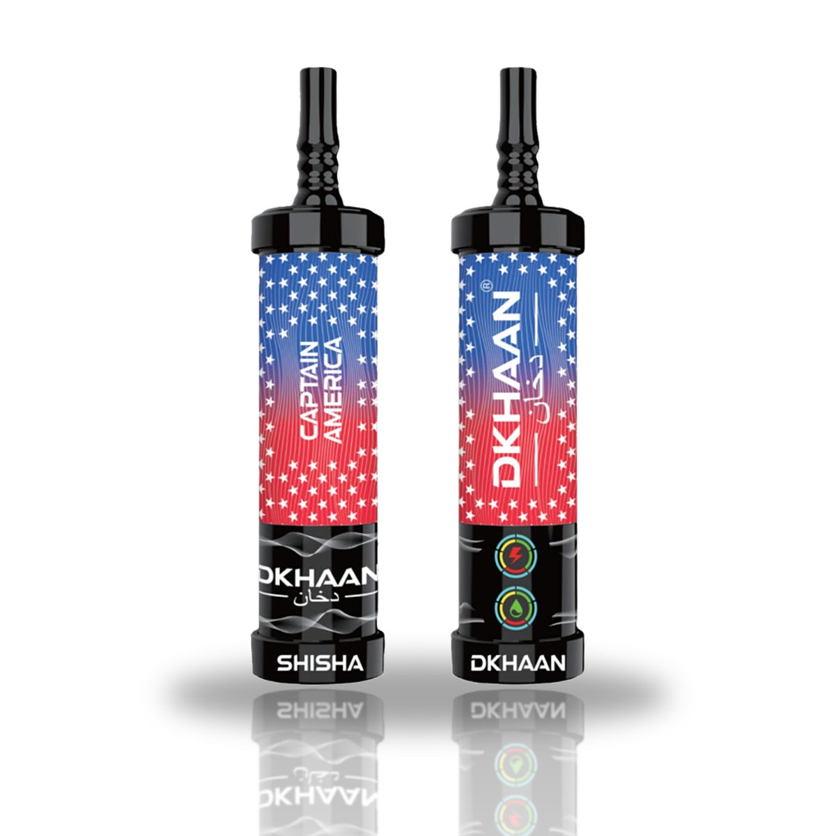 DKHAAN Shisha 60K Puffs Disposable Hookah Vape — Captain America