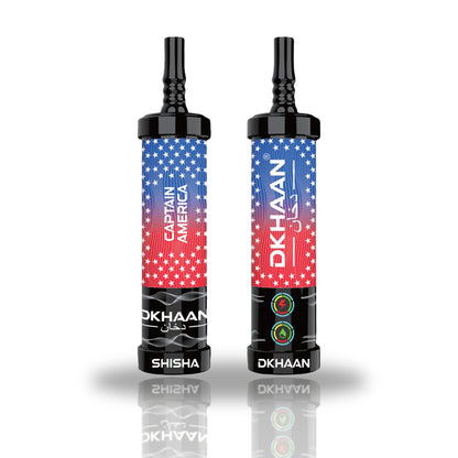 DKHAAN Shisha 60K Puffs Disposable Hookah Vape — Captain America
