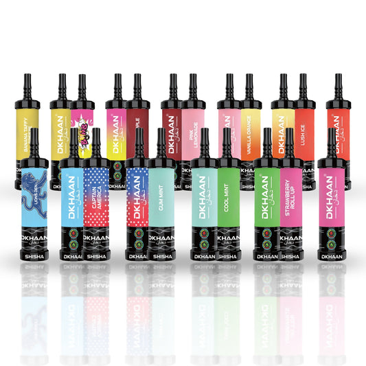 DKHAAN Shisha 60K Puffs Disposable Hookah Vape — all flavors