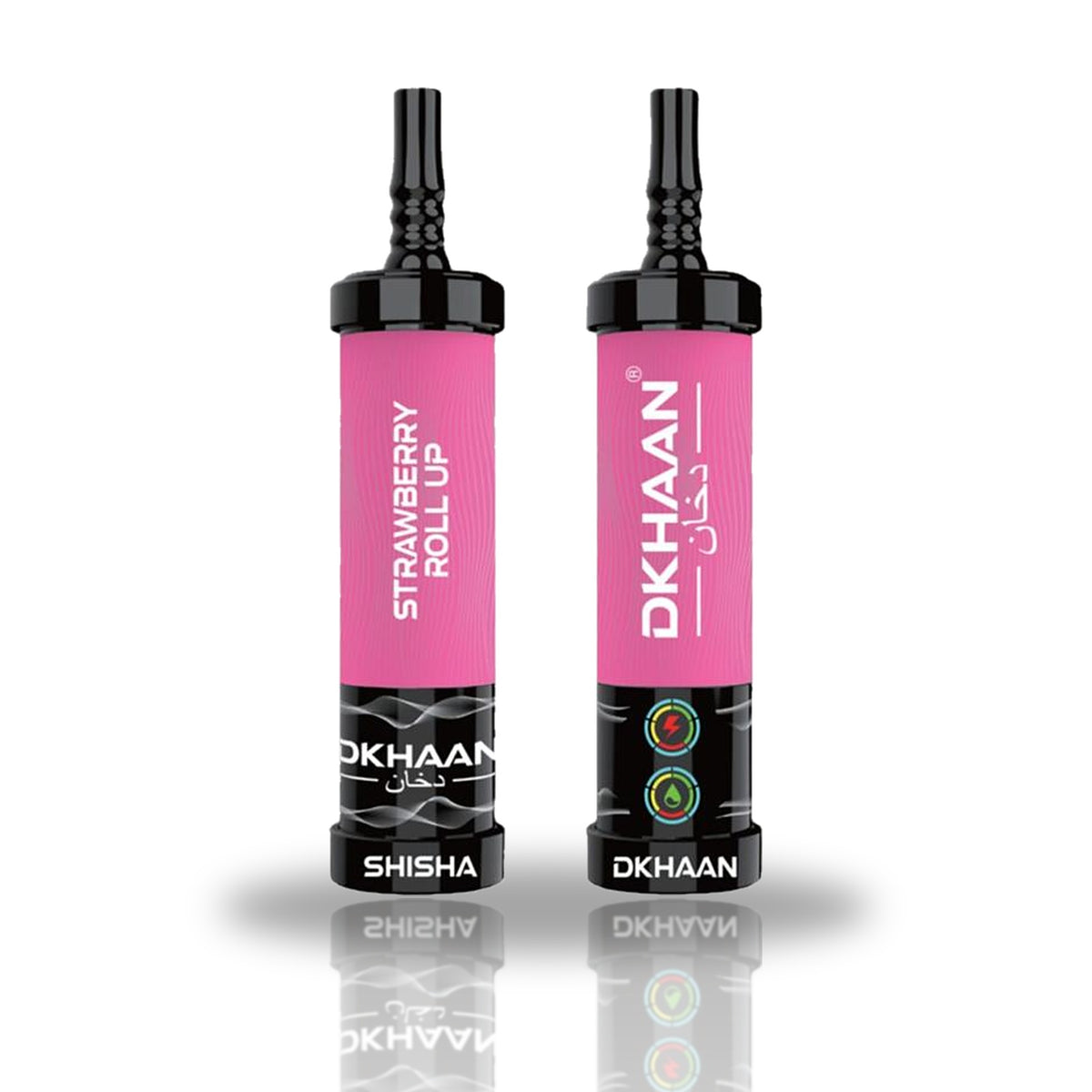 DKHAAN Shisha 60K Puffs Disposable Hookah Vape — Strawberry Roll Up